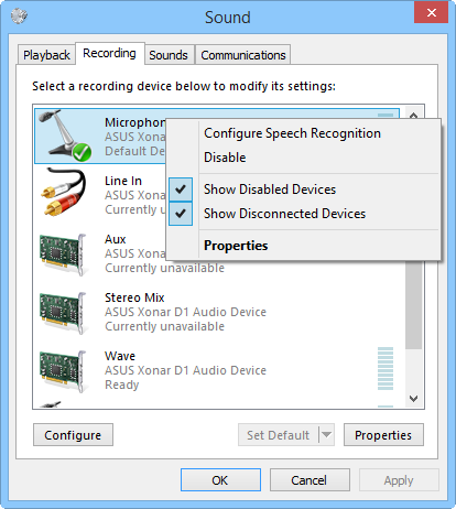 Install Sound Recorder Windows Vista